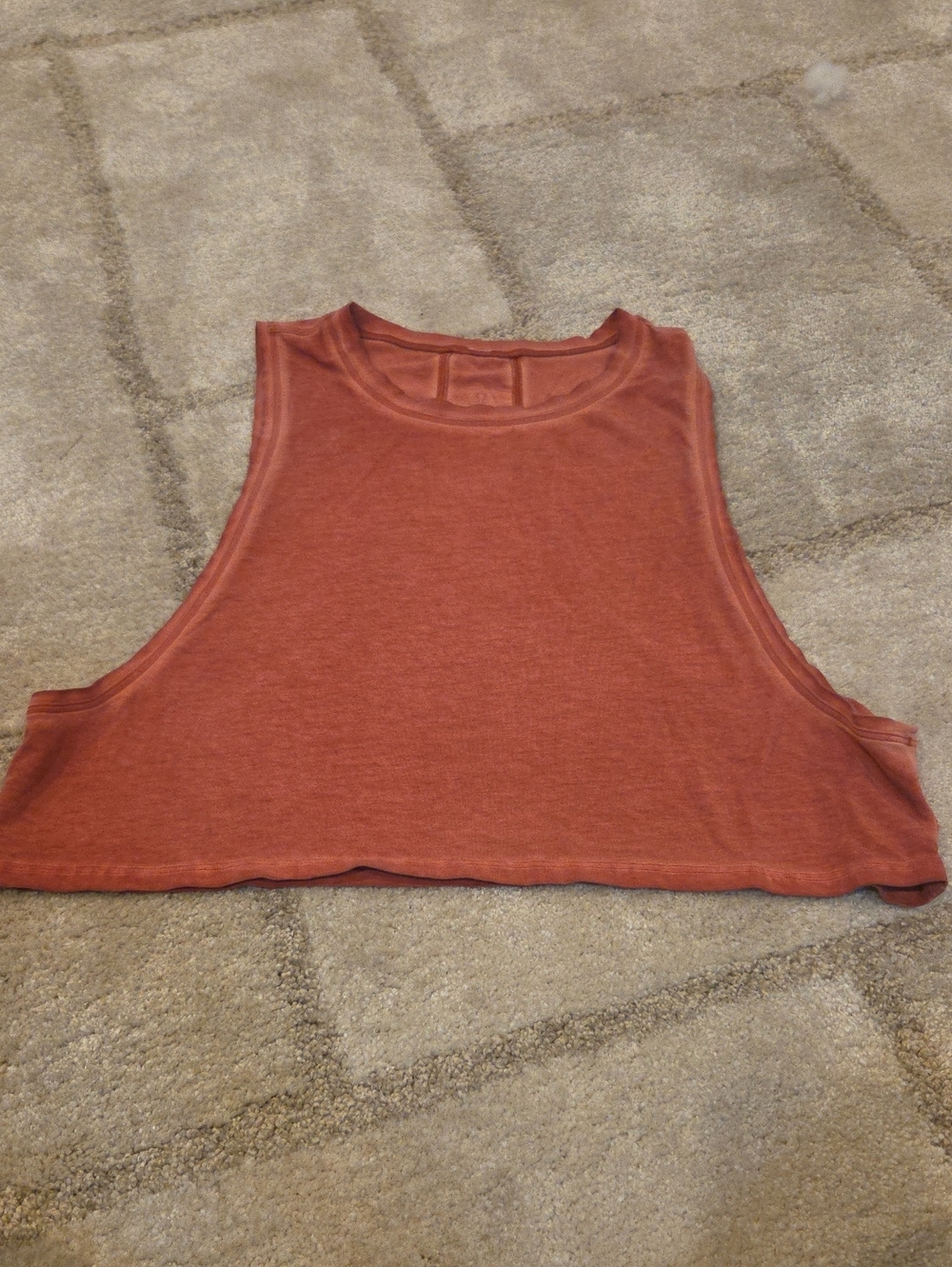 lululemon athletica Rust Crop Tank